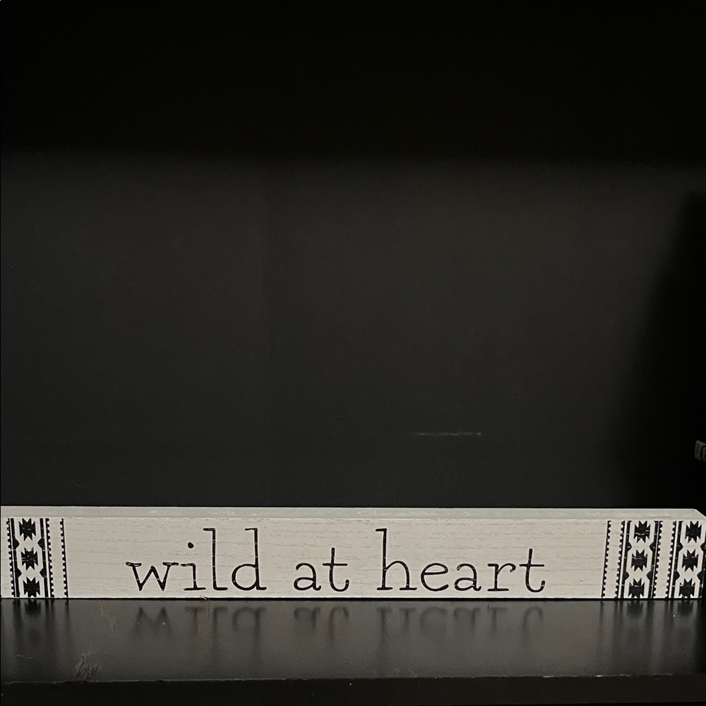 Wild at Heart Black and White Wall Decor